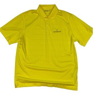 Nike Dri-Fit Polo Shirt Men's size L Yellow